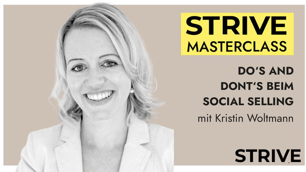 Masterclass "Dos and Don'ts beim Social Selling" mit Kristin Woltmann